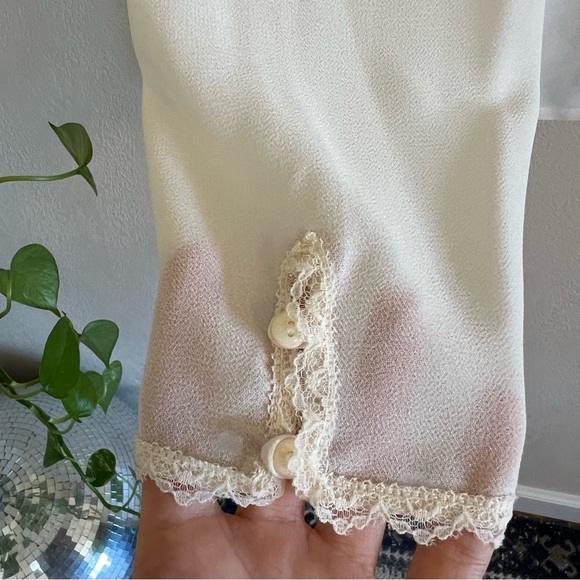 Vintage 70’s Prairie Button Up Blouse - Picture 7 of 11